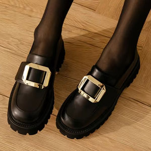 Mocasines de Plataforma con Parte Superior Sintética para Mujer Ann'S, Tacón Acolchado de 5 cm, Forro de Goma, Forro de Algodón - Product Image 1