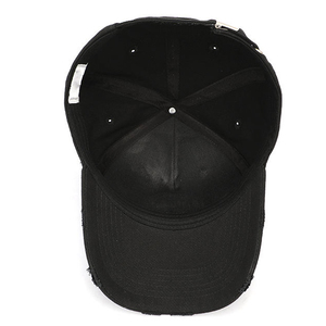 OEM <b>Plain</b> Baseball Cap Manufacturer Cotton Baseball Cap with Curved Peak Breathable Cotton Baseball Cap - Product Image 6