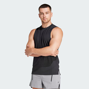 Gym Exercise Men's Singlet Tank Tops Sleeveless <b>Stringer</b> <b>Vest</b> OEM Logo Custom Plain Polyester/Cotton Quick Dry Breathable - Product Image 1