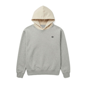 Two Tone Hoodies Cotton Fleece Oversized <b>Pullover</b> Streetwear Contrast Hood Design Loose Fit Custom Logo Hoodies Bulk Supply - Product Image 2