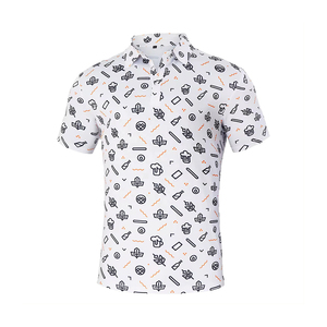 Camiseta Polo Sublimada para Hombre, Personalizada, Transpirable, de Algodón, Sin Costuras, Elástica, de Manga Corta, Casual, Talla Grande - Product Image 2
