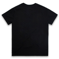 T-shirt à manches courtes noir pour homme, coupe classique, col rond, couleur unie, jersey décontracté, tissé, respirant, séchage rapide, 100% coton, teinture unie
