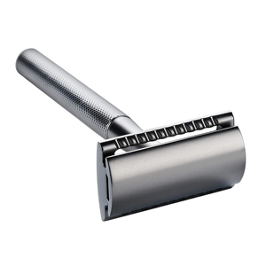 Premium German Stainless Steel Safety Razor for <b>Men</b> Professional Wet Shaving Tool Wholesale Supply - Product Image 1