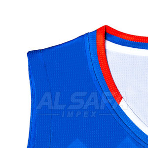 ชุดฝึกซ้อมบาสเก็ตบอลสีพื้น ขายตรงจากโรงงาน เสื้อบาสเก็ตบอลคุณภาพสูง - Product Image 4