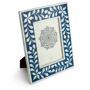 Colorful mother-of-pearl photo <b>frames</b> best quality MOP capiz shells inlay <b>frame</b> for portrait photos - Product Image 5