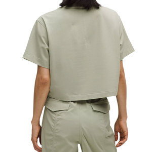 Camiseta Corta de Alta Calidad, Elegante, Ligera y Transpirable para Mujer, Estilo Urbano, Verano 2026 - Product Image 3