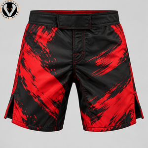 Shorts MMA Premium avec tissu flexible, ceinture sécurisée et confort léger pour l'entraînement en arts martiaux mixtes - Product Image 6