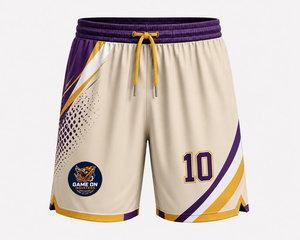 Wholesale Custom Made Breathable Moisture-Wicking Quick Dry Plus Size <b>Soccer</b> Shorts Unisex Regular Fit - Product Image 1