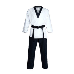 Uniforme de Taekwondo de Alta Calidad, Transpirable, Hecho a Medida, con Cinturón, para Entrenamiento de Artes Marciales, Precio al por Mayor RTS, Modelo AS-TG-4807 - Product Image 1