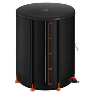 Serbatoio Pieghevole per Acqua Piovana da 200 Litri, Sistema di Raccolta Acqua da Giardino in PVC 1000D, Sistema di Irrigazione con Acqua Piovana - Product Image 3