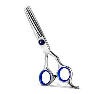Barber <b>Thinning</b> Scissors Stainless Steel A+ Grade Professional Right-Handed Beauty Custom Color Custom Packaging - Product Image 1