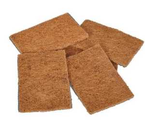 Almohadilla de Fibra de Coco para Fregar - Uso en Cocina, Biodegradable, Ecológica, 6mm de Grosor, Resistente, Ligera, Altamente Absorbente - Product Image 4