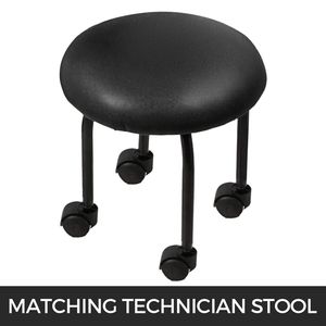 Sedia da Pedicure Spa regolabile con massaggio a bolle e pediluvio idraulico con pediluvio nero - Product Image 6