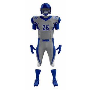 Ensemble d'uniformes de football américain haut de gamme, maillot et pantalon personnalisés pour équipe, séchage rapide, sublimation, grandes tailles, pour hommes, vente en gros OEM, directement de l'usine - Product Image 4
