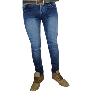 Jean en denim pour homme, coupe slim, en coton et élasthanne, délavé, décontracté, haute qualité, prix abordable, design personnalisé - Product Image 5