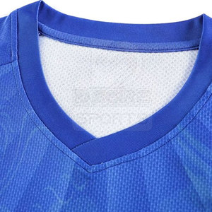 Venta Directa de Fábrica, Uniforme de Fútbol Personalizado para Adultos, Alta Calidad, 100% Poliéster Ecológico, Transpirable, Cuello Redondo - Product Image 4