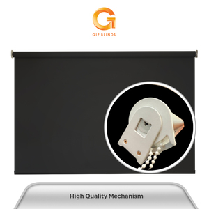 Buen Fabricante GB10076 107x183 Persianas Enrollables Ignífugas Negras, Mejor Proveedor de Malasia B2B OEM, Decoración de Oficina de Alta Calidad - Product Image 6