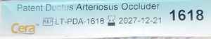 Obturador Manual de Ductus Arteriosus para Cirugía General - Product Image 3