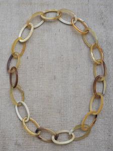 Collar Hecho a Mano de Acero Inoxidable de Primera Calidad con Diseño de Cuerno de Búfalo y Símbolo de la Paz, Estilo Vintage para Mujer, de MN EXPORTS - Product Image 6