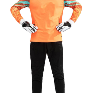Custom Goalkeeper Uniform Wholesale Soccer Goalie Jersey And Shorts Set With <b>Padding</b> Long Sleeve Kit For Men Women Youth - Product Image 2