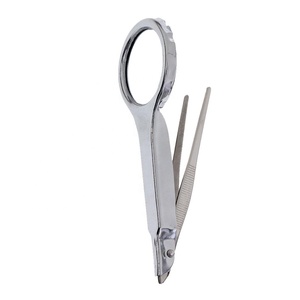 Pinzas de Precisión Profesionales y Duraderas con Punta Lisa de Acero Inoxidable de Grado Quirúrgico, Seguras para la Depilación Facial en Hombres y Mujeres - Product Image 2