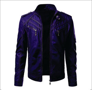 Men Fashion Clothing <b>Long</b> Sleeves Latest Style Breathable <b>Leather</b> <b>Jacket</b> Winter <b>Jacket</b> For Men Use - Product Image 3