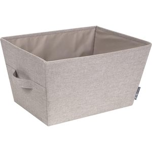 MA69SBE <b>Large</b> Fabric Storage Box for Home Shelves Easy-Carry Handles Foldable Foldable Storage <b>Bin</b> for Efficient Organization - Product Image 1