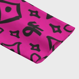 High Quality Pink Printed <b>Blazer</b> Men's Single Breasted Notched Collar Woven Polyester Suit Jacket with Logo on Left Sleeve - Product Image 4