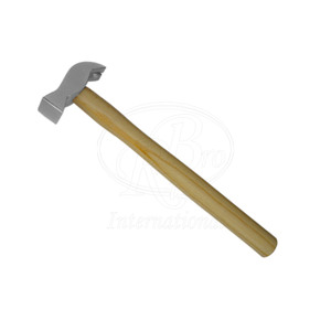 Marteau de fermeur à tête carrée en acier inoxydable avec manche en bois, réutilisable, durable, poids de la tête de 215 g - Product Image 1