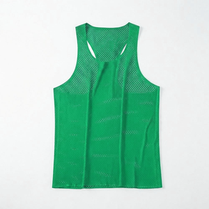 Camisetas sin mangas personalizadas, informales, ligeras, de secado rápido, con cuello sólido, para entrenamiento de fuerza, yoga, correr, gimnasio y ejercicio. - Product Image 4