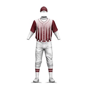 Wholesale New Arrival High-quality Custom-made <b>Baseball</b> Uniform 100% Polyester Breathable Quick Dry Moisture-Wicking All Seasons - Product Image 5