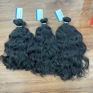 Extensiones de cabello humano vietnamita crudo más vendidas Color natural ondulado natural de doble dibujado RTS al por mayor - Product Image 4