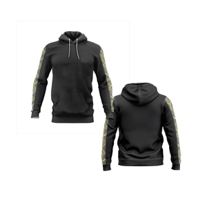 Sudadera con Capucha para Hombre 2026, Diseño a Rayas Azul y Blanco, Corte Regular, Informal, con Bolsillo, Tejido de Poliéster, para Otoño - Product Image 6