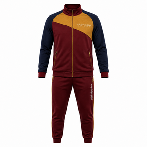 Survêtement Jogger Homme Oversize Noir à Capuche, Coupe Décontractée, Épaules Tombantes, en Polaire Respirante, Logo Imprimé, Style Décontracté, Fabriqué au Pakistan - Product Image 2