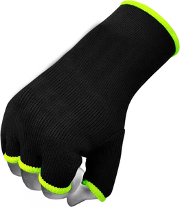 Gants de boxe en cuir et gel sur mesure, respirants, anti-humidité, antidérapants, avec bandages de boxe - Product Image 4