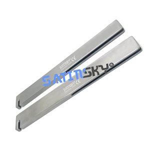 Instrumento Quirúrgico Ortopédico Veterinario Mini de 2 Piezas para Doblar Placas Óseas, Herramienta de Esterilización para Procedimientos - Product Image 1