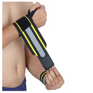 Top Selling Hot Sale Unisex Neoprene Breathable Heavy Duty Wrist <b>Wraps</b> for Weight Lifting Powerlifting Gym Fitness OEM ODM - Product Image 5