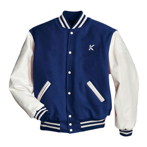 Chaqueta Letterman de Estilo Único Personalizada - Cuello Alto, Logotipo Frontal, Ecológica, Transpirable, Ropa de Invierno, Precio Bajo, Alta Calidad - Product Image 1