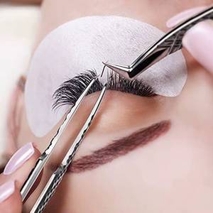แหนบต่อขนตา Morje Surgical Rainbow สแตนเลสสตีล ขนาด 10 มม. ปลายเรียบสำหรับต่อขนตา - Product Image 5