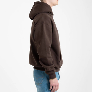 Custom Logo Men's Fleece Pullover Hoodie Winter Warm <b>Sweatshirt</b> hoodies for men high quality and cheap - Product Image 3