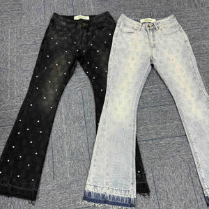 Wholesale <b>Mens</b> Relaxed Fit Denim <b>Jeans</b> <b>Mens</b> Worn In Vintage Denim <b>Jeans</b> For Retail Buyers Bulk Supply - Product Image 5