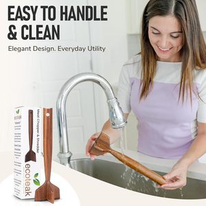 Hachoir à viande en bois 100% fait main, écologique, design moderne, qualité supérieure, vente en gros, prix d'usine bas - Product Image 2