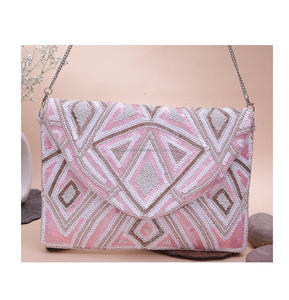 Sacs à bandoulière en jute tendance pour l'été, sacs à main brodés personnalisés style bohème pour femmes - Product Image 6