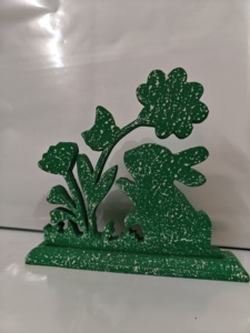 Conejito de epoxi, conejito hecho a mano con láser - Product Image 2