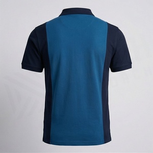 เสื้อโปโลแบบใหม่ ผ้าโพลีเอสเตอร์ผสมคอตตอน ระบายอากาศได้ดี แห้งเร็ว ผ้าถักเนื้อนุ่ม สีพื้น สามารถปรับแต่งสีได้ สำหรับผู้ชาย - Product Image 2