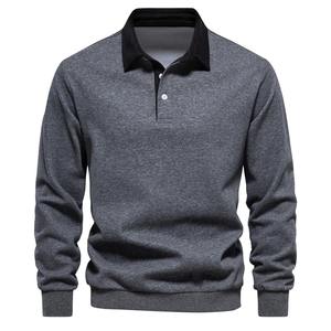 Sudadera de Forro Polar de Manga Larga con Cuello Alto y Media Cremallera para Hombre, Nueva Colección 2026, Cálida para Otoño e Invierno, Talla Europea - Product Image 2