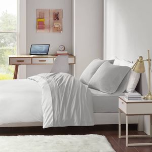Set di Lenzuola King Size per Tutte le Stagioni in Misto Cotone Jersey con Federa Inclusa - Product Image 2