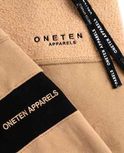 ONETEN APPARELS <b>Men's</b> Color Block <b>Hoodie</b> Plus Size Cotton French Terry Pullover Sweatshirt Autumn 400g - Product Image 6