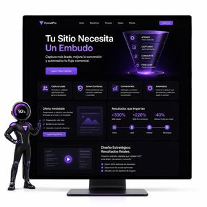 Diseño de Sitio Web de Venturológica para Captar Leads, Mejorar la Conversión y Crear un Flujo Comercial, Listo para IA para Empresas B2B - Product Image 1