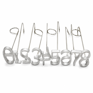 Juego de Números de Marcación de Nitrógeno Reutilizables para Identificación de Ganado, 0-9, Acero Inoxidable Alemán, Instrumentos Veterinarios - Product Image 5
